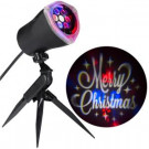 LightShow Projection Plus Whirl-a-Motion and Static-Merry Christmas with Presents (PRBG) (White)-86135 301684628