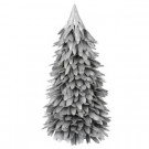 Martha Stewart Living 16 in. silver shaved wood tree with glitter-A0117-093 301778282