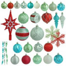 Martha Stewart Living Christmas Morning Shatter-Resistant Ornament (100-Count)-H369 301577946
