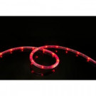 Meilo 16 ft. Red All Occasion Indoor Outdoor LED Rope Light 360° Directional Shine Decoration-ML12-MRL16-RD 203645834