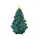 Mr. Christmas 14.25 in. Christmas Porcelain Nostalgic Tree in Green-17376 302506762