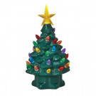 Mr. Christmas 7 in. Christmas Porcelain Nostalgic Tree in Green-17358 302506551