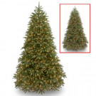 National Tree Company 10 ft. Jersey Fraser Fir Medium Tree with Dual Color LED Lights-PEJF1-302LD-100 302558654