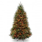National Tree Company 10 ft. PowerConnect(TM) Dunhill Fir Tree with Dual Color LED Lights-DUH3-D30-100 302558610
