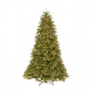 National Tree Company 12 ft. Feel-Real Downswept Douglas Fir Artificial Christmas Tree with 1200 Clear Lights-PEDD8-312-120 301424211