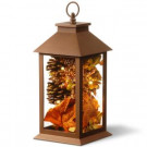 National Tree Company 15 in. Autumn Lantern Decor with LED Lights-RAH-17C042B-1 303231203