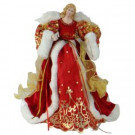 National Tree Company 16 in. Red Angel Figurine-TP-A101601R 205580592