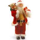 National Tree Company 17.7 in. Standing Santa-RAC-ST18A057-1 300487306