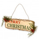 National Tree Company 21 in. Merry Christmas Door Sign-RAC-PD030149 300487311