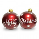 National Tree Company 26 in. Set of 2 Ornaments - Merry and Christmas-JR15-172458 303122999