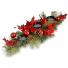 National Tree Company 28 in. Christmas Candleholder Centerpiece-RAC-14136CH28 300478217