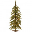 National Tree Company 3 ft. Nordic Spruce Cedar Artificial Christmas Tree with Battery Operated Warm White LED Lights-PENS1-30PL-B 300120652