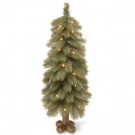 National Tree Company 30 in. Feel-Real Bayberry Blue Cedar Tree with Battery Operated LED Lights-PEBYB1-319-30B1 300478249
