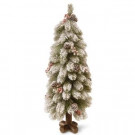 National Tree Company 30 in. Feel-Real Snowy Bayberry Cedar Tree-PEBYF1-710-30-1 300478218