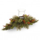 National Tree Company 30 in. Wintry Pine Centerpiece and Candle Holder-WP3-832-30C-A 300478166