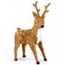 National Tree Company 36 in. Standing Reindeer with Clear Lights-CI7-DBR-36SLO 300487221