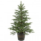 National Tree Company 4 ft. Norwegian Spruce Entrance Artificial Christmas Tree with Clear Lights-PENG4-306-40P 300120649