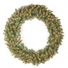 National Tree Company 48 in. Downswept Douglas Fir Artificial Christmas Wreath-9316620610 300792584