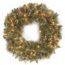 National Tree Company 48 in. Glistening Pine Artificial Christmas Wreath-9316320610 300792449