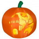 National Tree Company 5 ft. Inflatable Panoramic Projection Pumpkin-GE9-58882-1 303231267