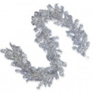National Tree Company 6 ft. Silver Tinsel Garland-TT33-50-6A-1 300487989