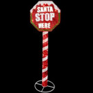 National Tree Company 60 in. Stop Sign Decoration with LED Lights-DF-080018U 300493510