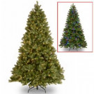 National Tree Company 6.5 ft. Downswept Douglas Fir Tree with Dual Color LED Lights-PEDD1-D12-65 302558687