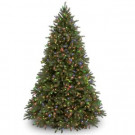 National Tree Company 9 ft. Jersey Fraser Fir Tree with Multicolor Lights-PEJF1-301-90 302558644