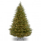 National Tree Company 9 ft. Noble Fir Tree with Clear Lights-PENF1-300-90 302558619