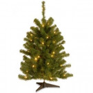 National Tree Company Eastern Spruce 3 ft. Artificial Christmas Tree with 50 Clear Lights-ES-30LO-1 207183164