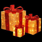 National Tree Company Pre-Lit Gold Sisal Gift Box Assortment-MZGB-ASST-13L-1 300493436