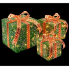 National Tree Company Pre-Lit Green Sisal Gift Box Assortment-MZGB-ASST-3L-1 300493480