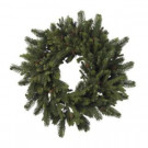 Nearly Natural 30 in. Artificial Wreath with Pine and Pinecones-4915 202510889