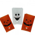 Northlight Flickering Light Pumpkin and Ghost Halloween Luminary Pathway Markers (Set of 3)-32281039 302267605