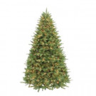Puleo 7.5 ft. Pre-Lit Douglas Fir Premier Incandescent Light Artificial Christmas Tree with 800 Sure-Lit Clear Lights-277-DFP-75C8 300941369