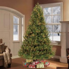 Puleo 7.5 ft. Pre-Lit Hillside Balsam Special Select Artificial Christmas Tree with 800 Clear Lights-114-HBS-B75CY8 300950391