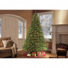 Puleo 9 ft.Pre-Lit Fraser Fir Artificial Christmas Tree with 1000 Clear Lights-277-FF-90C10 300950381