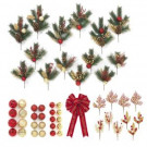 Red and Gold Trim-A-Tree Gift Box (Set of 50-Pieces)-2397840HD-Red 301991719