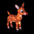Rudolph 18 in. Pre-Lit with Blinking Red Nose-10521 204054697