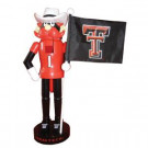 Santa's Workshop 12 in. Texas Tech Mascot Nutcracker with Flag-TXR092 207149284