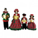 Santa's Workshop 15 in. to 18 in. Christmas Day Carolers with Songbooks (4-Set)-3150 207146563