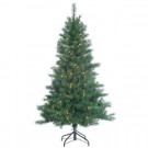 Sterling 5 ft. Pre-Lit Colorado Spruce Artificial Christmas Tree with Clear Lights-1484--50C 206463655