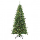 Sterling 7 ft. Indoor Pre-Lit LED Ozark Pine Artificial Christmas Tree with 230 Color Changing Lights-6350--70CM 300877690