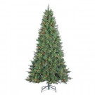 Sterling 7.5 ft. Indoor Pre-Lit Hard Mixed Needle Black Hills Spruce Artificial Christmas Tree with 500 Clear Lights-5965--75C 300834324
