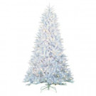 Sterling 7.5 ft. Indoor Pre-Lit LED White Parkview Pine Artificial Christmas Tree with 600 UL Color Changing Lights-6119--75CM 300839971