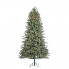Sterling 7.5 ft. Indoor Pre-Lit Natural Cut Toledo Pine Artificial Christmas Tree with 800 Clear Lights-6292--75C 300876887