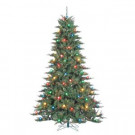 Sterling 7.5 ft. Pre-Lit Indoor Reno Pine Artificial Christmas Tree with 750 Multicolored UL Lights and 1835 Tips-5767--75M 300831034