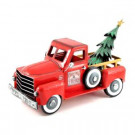 Zaer 9.5 in Christmas Truck with Christmas Tree-ZR150818-RD 303234139
