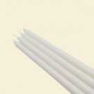 Zest Candle 12 in. White Taper Candles (12-Set)-CEZ-065 203362861