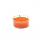 Zest Candle 1.5 in. Orange Tealight Candles (50-Pack)-CTZ-012 203363120